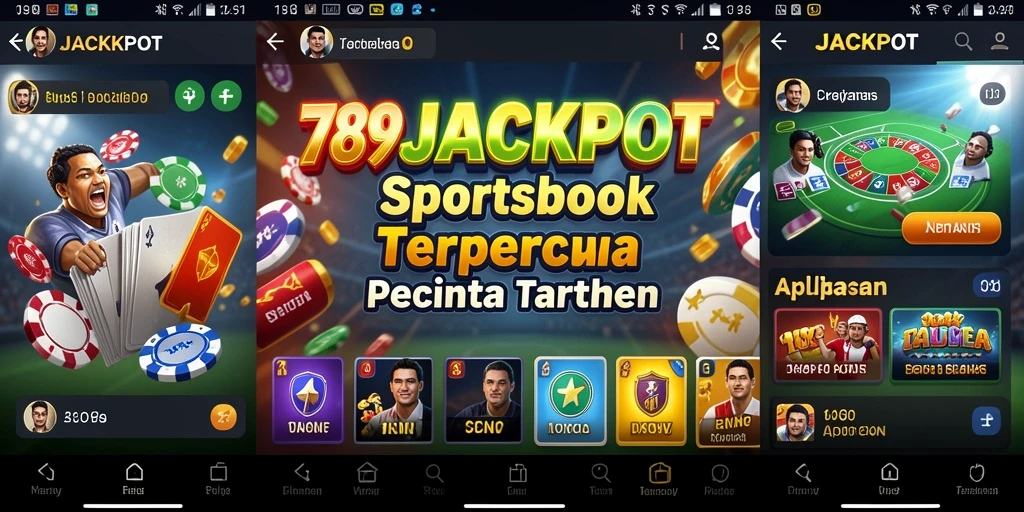 Tampilan gameplay <strong>789JACKPOT</strong> dengan tampak papan taruhan olahraga.