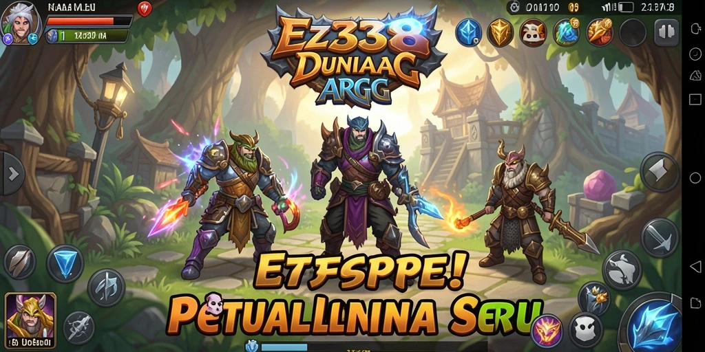 Gameplay seru dengan visual memukau dari EZ338.