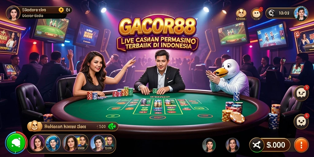 GACOR88 menampilkan dealer langsung dan permainan kasino yang menarik.