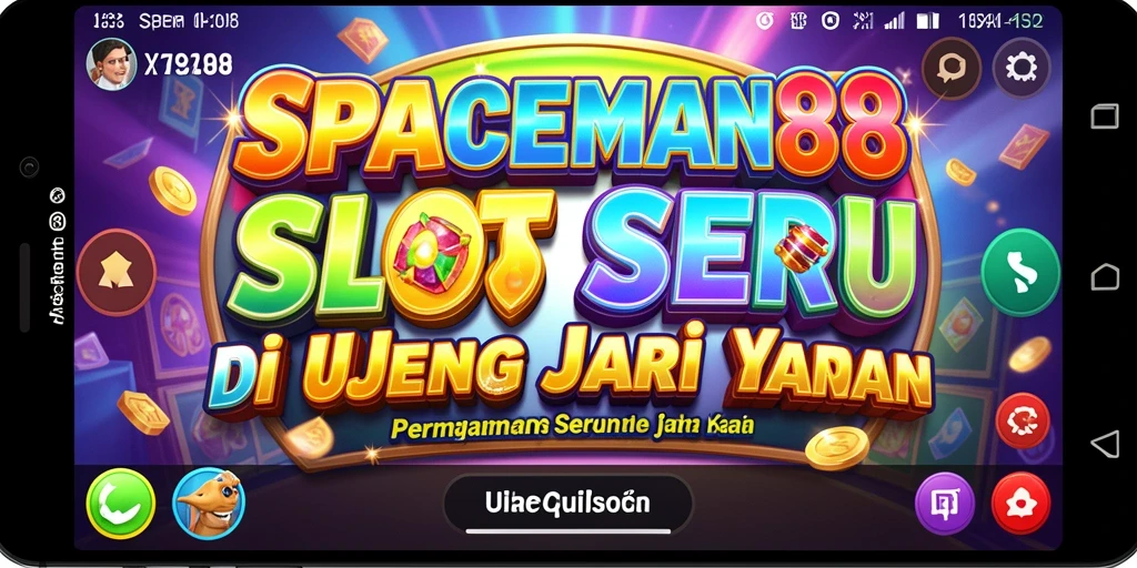 Screenshot gameplay SPACEMAN88 menampilkan momen seru saat memenangkan jackpot.