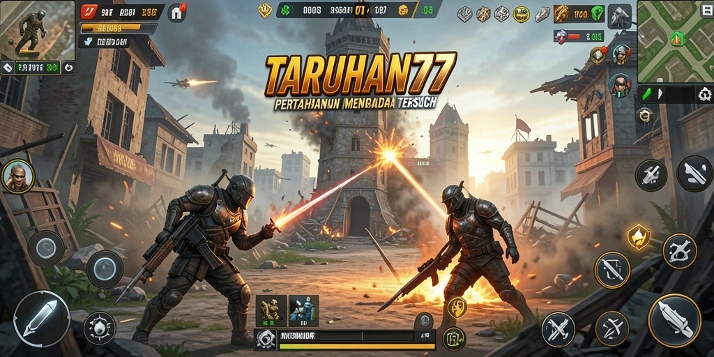 Gameplay Tower Defense yang menantang dan menarik di TARUHAN77.