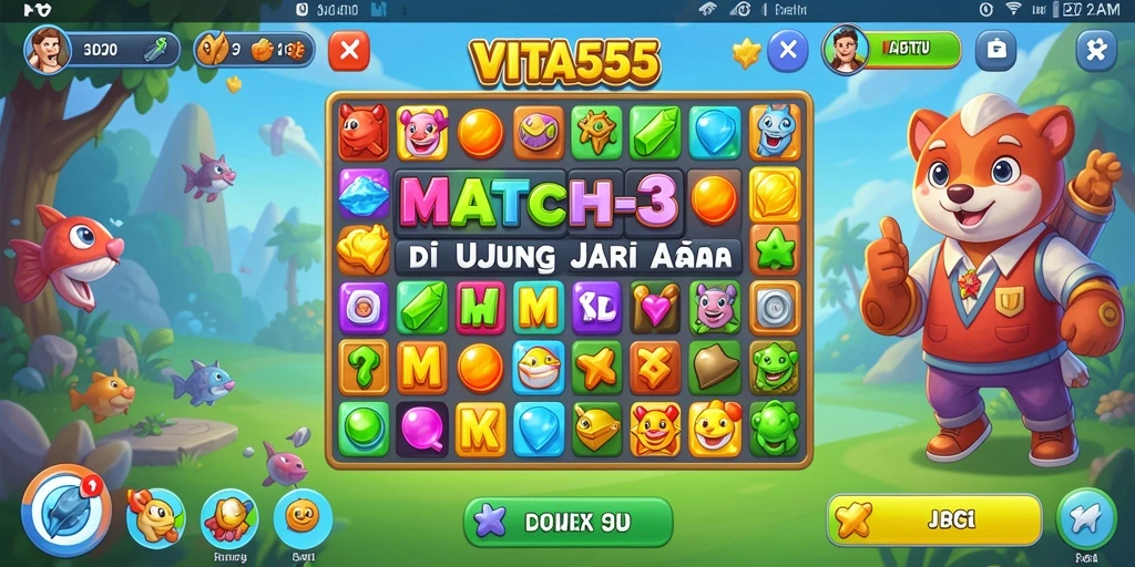Gameplay VITA555 yang seru dan penuh tantangan